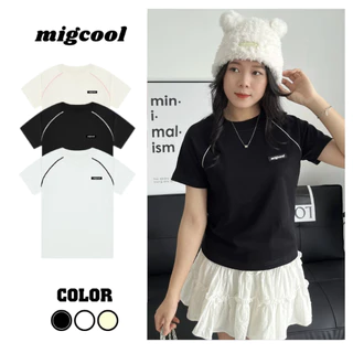 Áo thun Baby Tee MiniLine Migcool, áo thun nữ Unisex Nam Nữ Localbrand