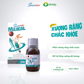 Vitamin D3 K2 Smartbibi Maxcal Canxi Hữu Cơ Hỗ Trợ Xương Răng Chắc Khoẻ Phát Triển Chiều Cao Cho Bé