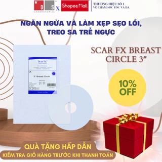 Tấm Dán Sẹo Phẫu Thuật Ngực Scar Fx Circle Của Rejuvaskin Hoa Kỳ