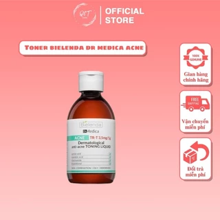 Toner Bielenda Dr Medica Anti-acne dành cho da dầu mụn , mụn trứng cá  250ml