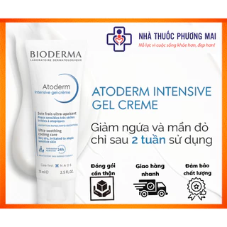 Kem Dưỡng Ẩm Làm Dịu Dạng Gel Cho Da Rất Khô Đến Viêm Da Cơ Địa Bioderma Atoderm Intensive Gel-Creme 75ml