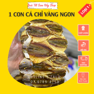 Khô cá chỉ vàng tẩm gia vị Ngon, Loại 1, nhà làm Bình Thuận