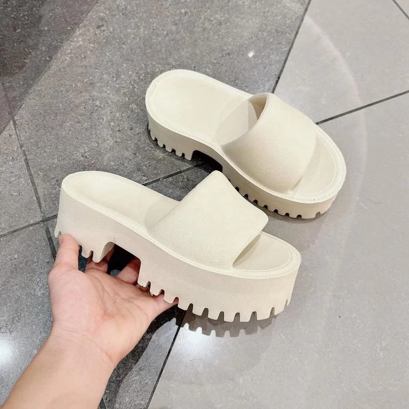 Dép Nữ Dép Đế Răng Cưa Dép Đế Cao 5cm