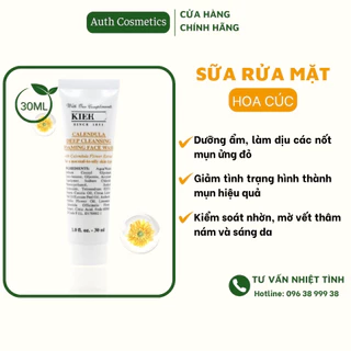 Sữa Rửa Mặt Hoa Cúc Kiehl's Calendula Deep Cleansing Foaming Face Wash