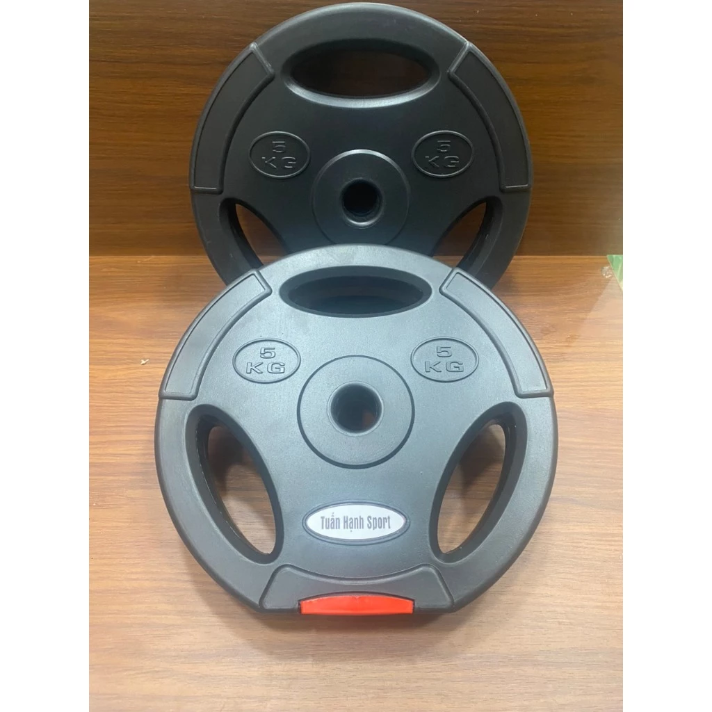 Vỏ Bánh tạ Nhựa rỗng 5kg/1 chiếc chưa có ruột về tự đúc