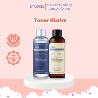 Nước Hoa Hồng Dear Klairs Supple Preparation Unscented Toner và Klairs Supple Preparation Facial Toner 180ml