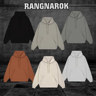 Áo Hoodie boxy RANGNAROK basic 6 màu - nỉ bông