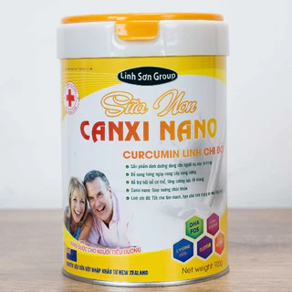 [chính hãng 900g] sữa non canxi nano curcumin linh chi đỏ- tốt cho người tim mạch