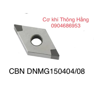 Chip tiện CBN mảnh tiện DNMG150404/08, chuyên tiện thép sau nhiệt luyện