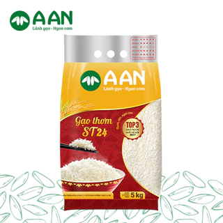 GẠO ST24 A AN - HÀNG CHÍNH HÃNG (TÚI 5KG)