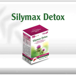 Viên uống bổ gan Titofa Silymax Detox- Giải độc gan, Tăng cường chức năng gan (Hộp 30viên/ 60viên)