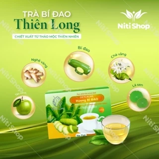 [Kèm quà] 20 gói trà giảm cân bí đao detox NiTishop bí đao giảm cân nhanh