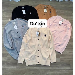 áo len cardigan gấu hàn dư xịn