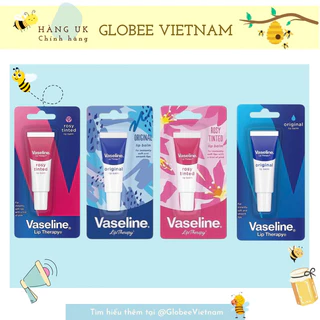 [BILL ANH] Son dưỡng môi dạng tuýp Vaseline Advanced Healing Tube (Rosy, Original) 10g (Bill Anh)