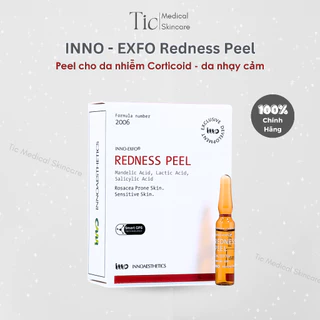 Peel Innoaesthetics Redness INNO - EXFO Dành Cho Da Nhạy Cảm, Da Nhiễm Corticoid - Tic Medical Skincare