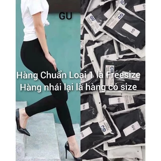 Quần Legging Lót Lông, Lót Nỉ Xuất Nhật Gu (Hàng Không Sổ Lông, bai dão)