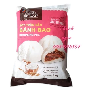 Bột trộn sẵn bánh bao CJ hiệu Xe Đạp 1Kg ( có men sẵn)