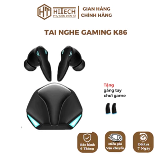 Tai Nghe Gaming Cao Cấp K86, Độ Trễ Cực Thấp, Tích Hợp Đèn Led - HiTech