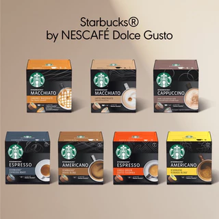 Cà phê viên nén DOLCE GUSTO Starbucks (Dành cho máy Dolce Gusto) - Hộp 12 viên - Đủ vịj ko ko