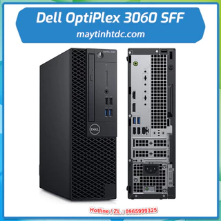 CASE máy tính để bàn DELL Optiplex 3060 SFF Core i7 8700 | RAM 32GB | SSD NVME 128GB + HDD 500GB. Hàng Nhập Khẩu