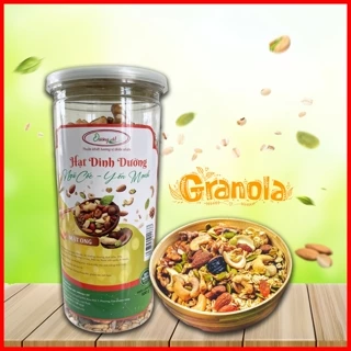 Granola Ngũ Cốc Yến Mạch Vị Mật Ong Hũ 500g