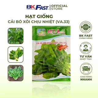 Hạt Giống Cải Bó Xôi Chịu Nhiệt BKFAST Kháng Sâu Bệnh Thích Nghi Mọi Môi Trường Giàu Dinh Dưỡng