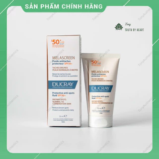 [Mẫu mới] Kem Chống Nắng Ducray Melascreen Fluide dành cho da nám SPF 50 Hộp 50ml