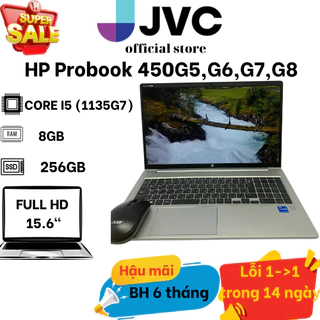 Laptop 15.6 inch HP Probook 450G8, 450G7, 450G6, 450G5bCore i5 7th,8th,10th Ram 8gb SSD 256 Pin 98%