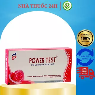 Bút thử thai Power Test điện tử - giao hàng kín đáo, che tên, test thai nhanh, chuẩn chính xác Hộp 1 bút