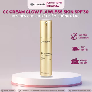 Kem Nền Che Khuyết Điểm Chống Nắng CC Cream Glow Flawless Skin SPF 30 - MD:Ceuticals