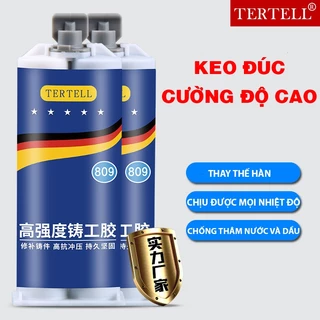 Keo Đúc Tertell Chất Sửa Chữa Keo Ab Dụng Cụ Sửa Chữa Rò Rỉ Nhôm Đồng Thép Không Gỉ Keo Đúc Kim Loại Cắm Chống Nước Blac