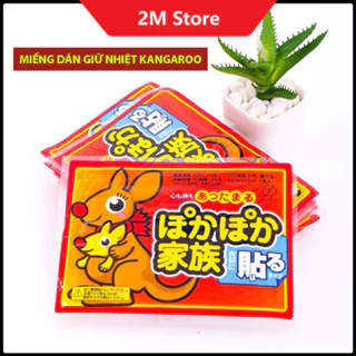 (LOẠI TỐT) Miếng Dán Giữ Nhiệt Kangaroo Dán Cơ Thể/Bàn Chân - Dán Nóng Sưởi Ấm Ngày Đèn Đỏ, Đau Bụng