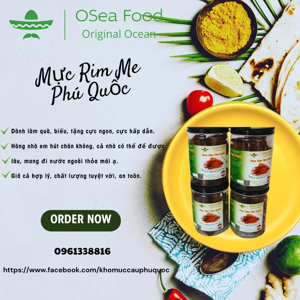 Mực Phú Quốc Rim Me cay cay