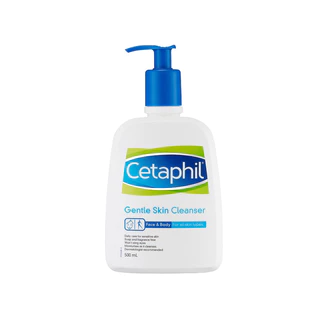 Sữa Rửa Mặt Cetaphil Gentle Skin Cleanser 500ml sạch dịu nhẹ, ngừa mụn