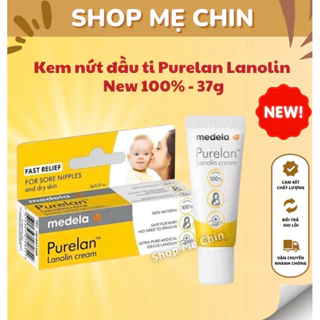 Kem bôi nứt đầu ti, nứt cổ gà, làm mềm da khô Medela Lanolin Cream 37g