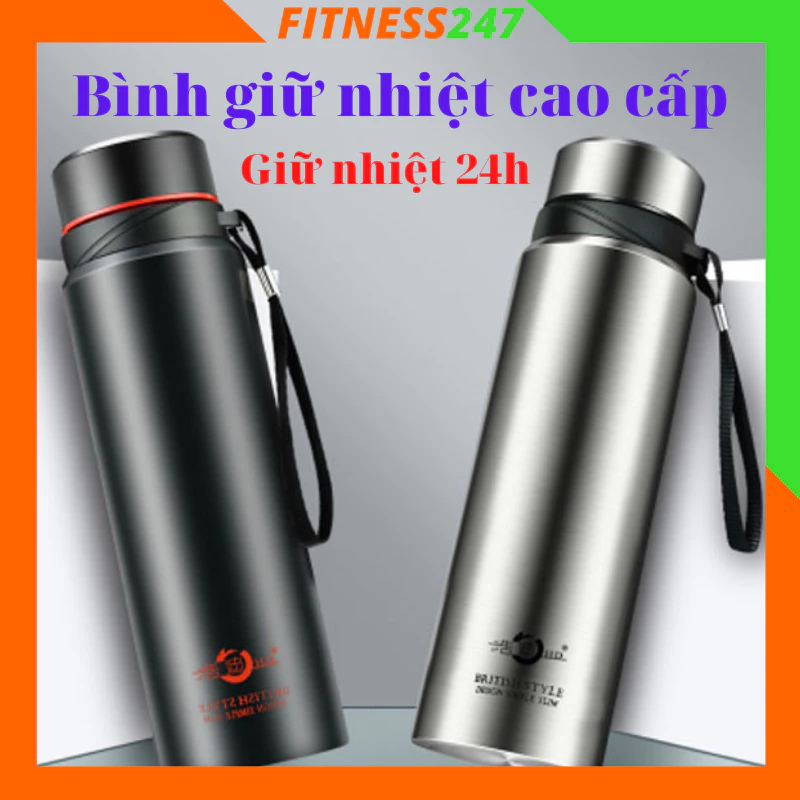 Bình Giữ Nhiệt, Bình Đựng Nước Lõi Inox 304 Dung Tích 600ml-1000ml-1500ml