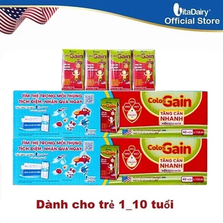 [Quét mã tích xu] Sữa Pha Sẵn Colos Gain 110ml [Thùng 48 hộp]