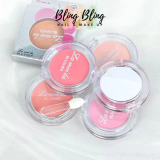 Phấn Má Hồng Phong Cách Hàn Quốc Lameila Blusher Novo Minfei Tông Lì Và Nhũ Color Geometry