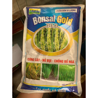 phân bón  vi lượng BONSAI GOLD [ gói 1kg ] An Phát nông-cứng cây-nở bụi-chống đổ ngã