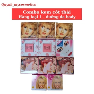 Combo kem cốt thái dưỡng trắng da body - Hàng chuẩn thái loại 1