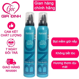 Gôm mềm giữ nếp tóc Gel bọt mềm Karseell BNC curly Cream tạo kiểu dưỡng tóc uốn xoăn,xù mì,xoăn bung, xoăn lơi