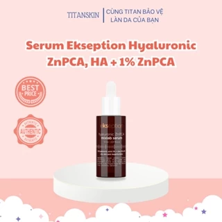 Serum giảm mụn kiểm soát nhờn EKSEPTION Hyaluronic ZnPCA Mixlab Serum 75ml