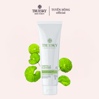 Gel rửa mặt ngăn ngừa mụn Truesky Centella Cleanser chiết xuất rau má 100g