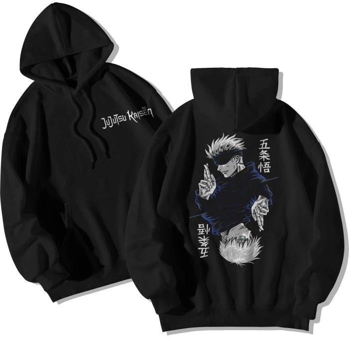 💥GIÁ TỐT🎁 Áo Hoodie Anime Gojo Satoru Jujutsu Kaisen độc đẹp giá siêu rẻ