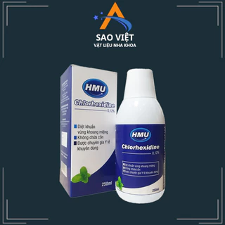 Nước Súc Miệng HMU Chlorhexidine 0.12%