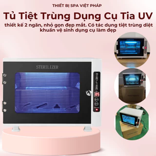 Tủ tiệt trùng dụng cụ tia uv triệt trùng spa