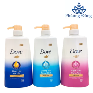 Dầu gội/ dầu xả Dove 640g Chính hãng công ty