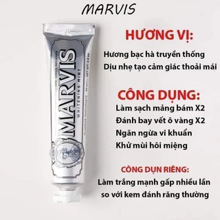 Kem đánh làm sáng trắng răng Mavis