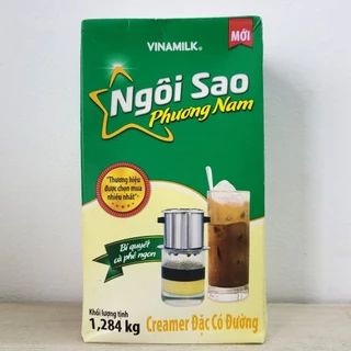 (hộp XANH LÁ 1.284 Kg) SỮA ĐẶC CÓ ĐƯỜNG NGÔI SAO PHƯƠNG NAM VINAMILK Sweetened Condensed Creamer (HALAL)