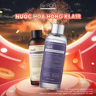 Nước hoa hồng Dear Klairs Supple Preparation Toner Cấp Ẩm, Làm Dịu Dành Cho Mọi Loại Da 180ml HH11